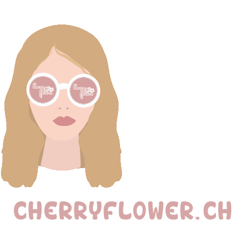 cherryflowerch giphyupload glasses cherryflower cherryflowerch Sticker