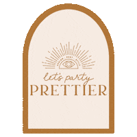 California Boho Sticker by Let's Party Prettier