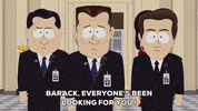 barack obama GIF by South Park 
