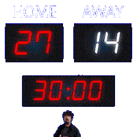 14 Away Sticker