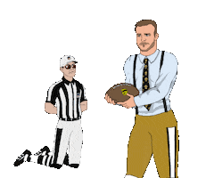 Freaking Out New Orleans Saints Sticker by Bleacher Report