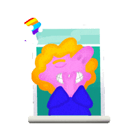 Rainbow Clap Sticker by Sebaldo