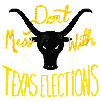 Voting Rights Texas Sticker by Creative Courage