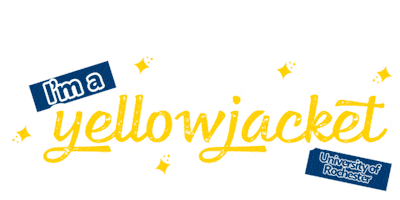 Yellowjackets Rochester Sticker by URAdmissions