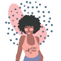 TheMustardSeedMethod wellness selfcare blackgirlmagic naturalhair Sticker
