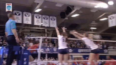 volleyball byu GIF by NCAA Championships