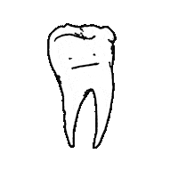 teeth dentist Sticker by odibz