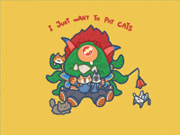 Sad Cat GIF by Ng Khai Hong