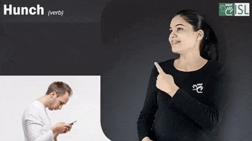Sign Language Hunch GIF by ISL Connect