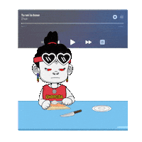 Apple Music Spotify Sticker by Zhotcita