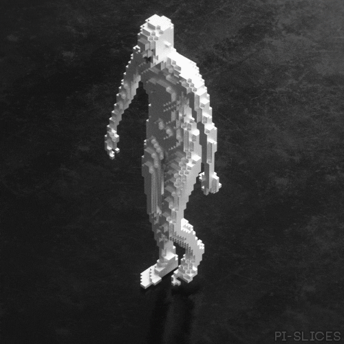 Black And White Art GIF by Pi-Slices