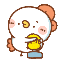 Scared Sticker Sticker by 大白丸丸(daibai maru)