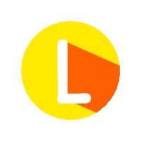 Orange Abc Sticker