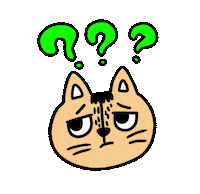 Confused Cat Sticker