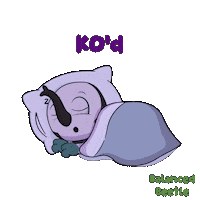 Bug Sleeping Sticker by VeeFriends