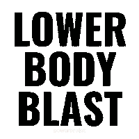 Workout Booty Sticker by Power Sculpt Fitness