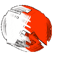 Residencia_MVK art logo design white Sticker