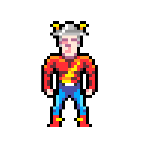 dbonani pixel pixelart flash dccomics Sticker