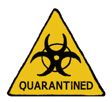 Lonely Quarantine Sticker by Pretty Whiskey / Alex Sautter