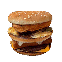 Filet-O-Fish Eating Sticker by The Junk Food Aisle