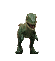 3D Dinosaur Sticker by Don Broco