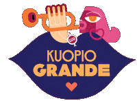 Sydän Sticker by Kuopio Grande