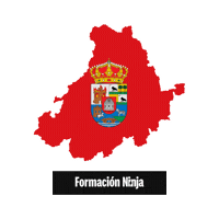 Flag Spain Sticker by Formación Ninja