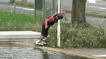 Wakeboarding Bail GIF