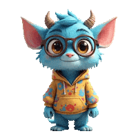 Cute Monster Sticker