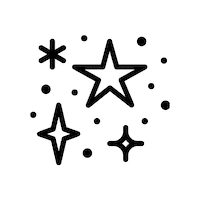 Sparkle Natal Sticker