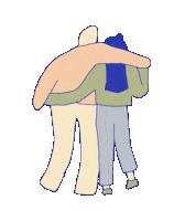 Loop Couple Sticker by Léon Moh-Cah