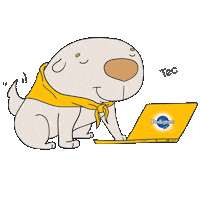 PedigreeBR dog puppy cachorro tail Sticker