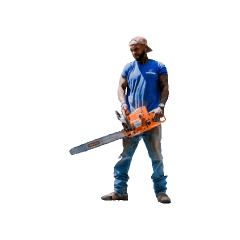 Chainsaw Woodworking Sticker by JC Property Professionals