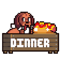Hungry Comida Sticker by HotDogs