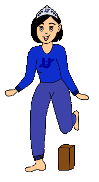 Ulyaversum sailor uterus pelvicfloor beckenboden Sticker