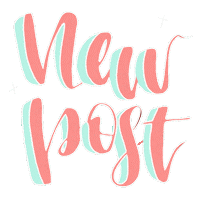 New Post Check Out Sticker