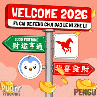 恭喜发财 Chinese New Year GIF by Pudgy Penguins