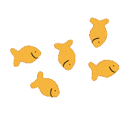 Fish Smile Sticker