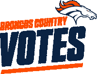 Voting Denver Broncos Sticker by NFL