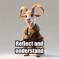 Reflection Wisdom GIF by Radiantelope