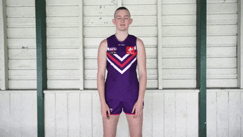 Goal Strom GIF by Fremantle Dockers