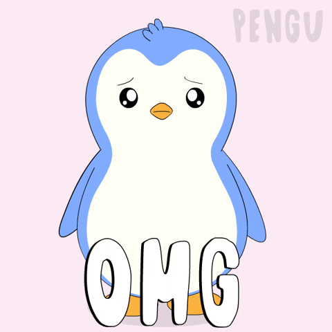 Penguin Omg GIF by Pudgy Penguins