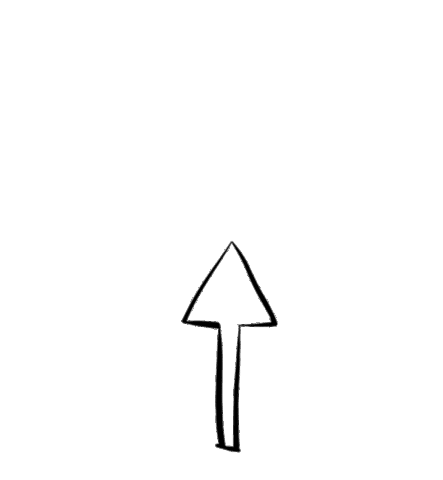 Arrow Sticker by Story TLRS