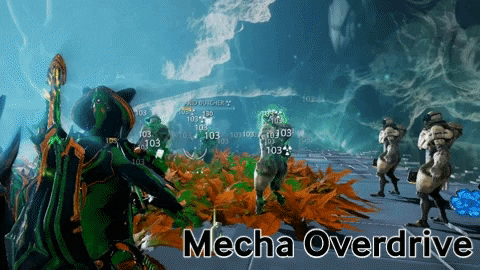 giphygifmaker warframe sirenwatcher kubrow siren watcher GIF