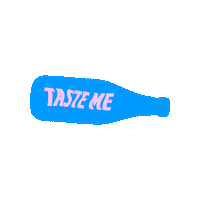 Bottle Taste Me Sticker by Sunwink