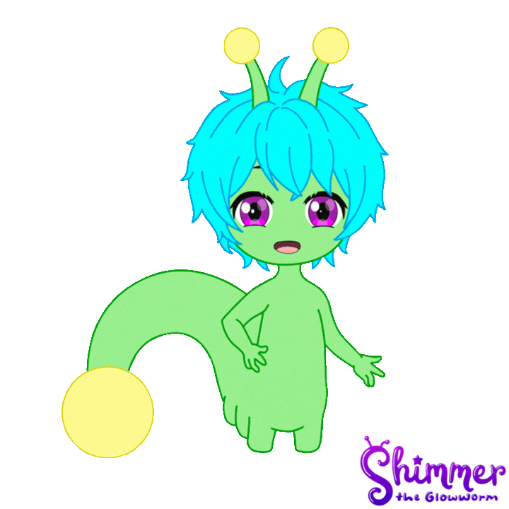 Wait What Waiting Sticker by ShimmertheGlowworm