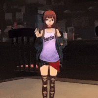 oreyre hello wave nervous persona GIF