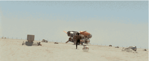 episode 7 explosion GIF by Star Wars