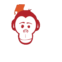 Monkeys-University monkey monkeys monkeysuni monkeyuniversity Sticker