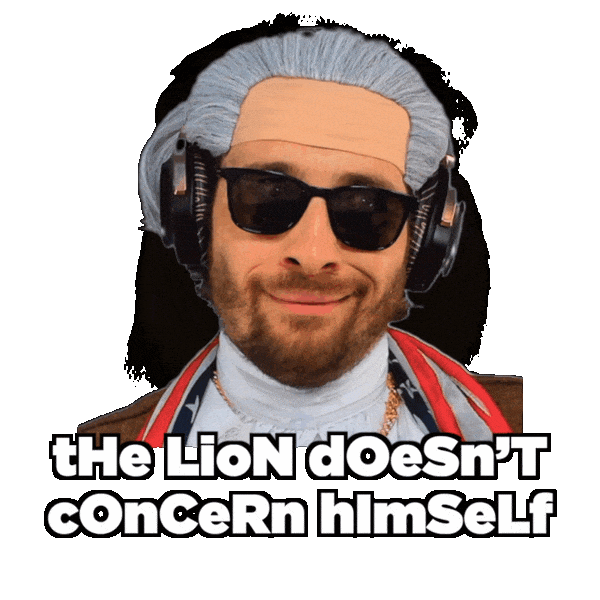 The Lion Sticker